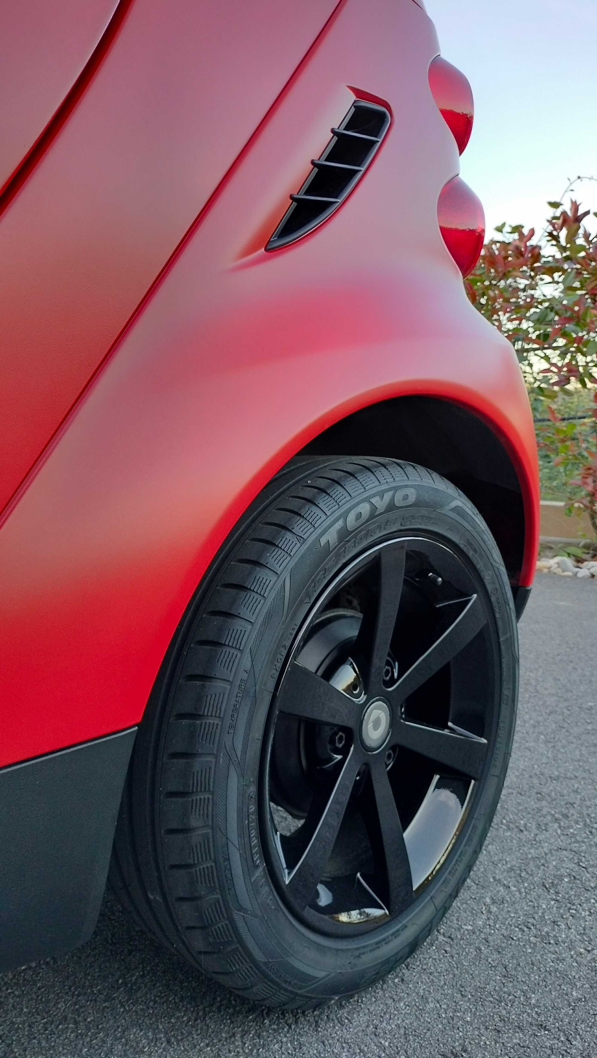 Smart Fortow vermelho fosco