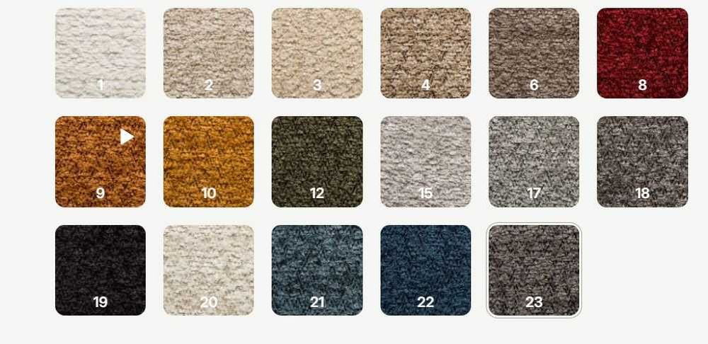 Narożnik duży PULA Bucla – sofa z funkcją spania