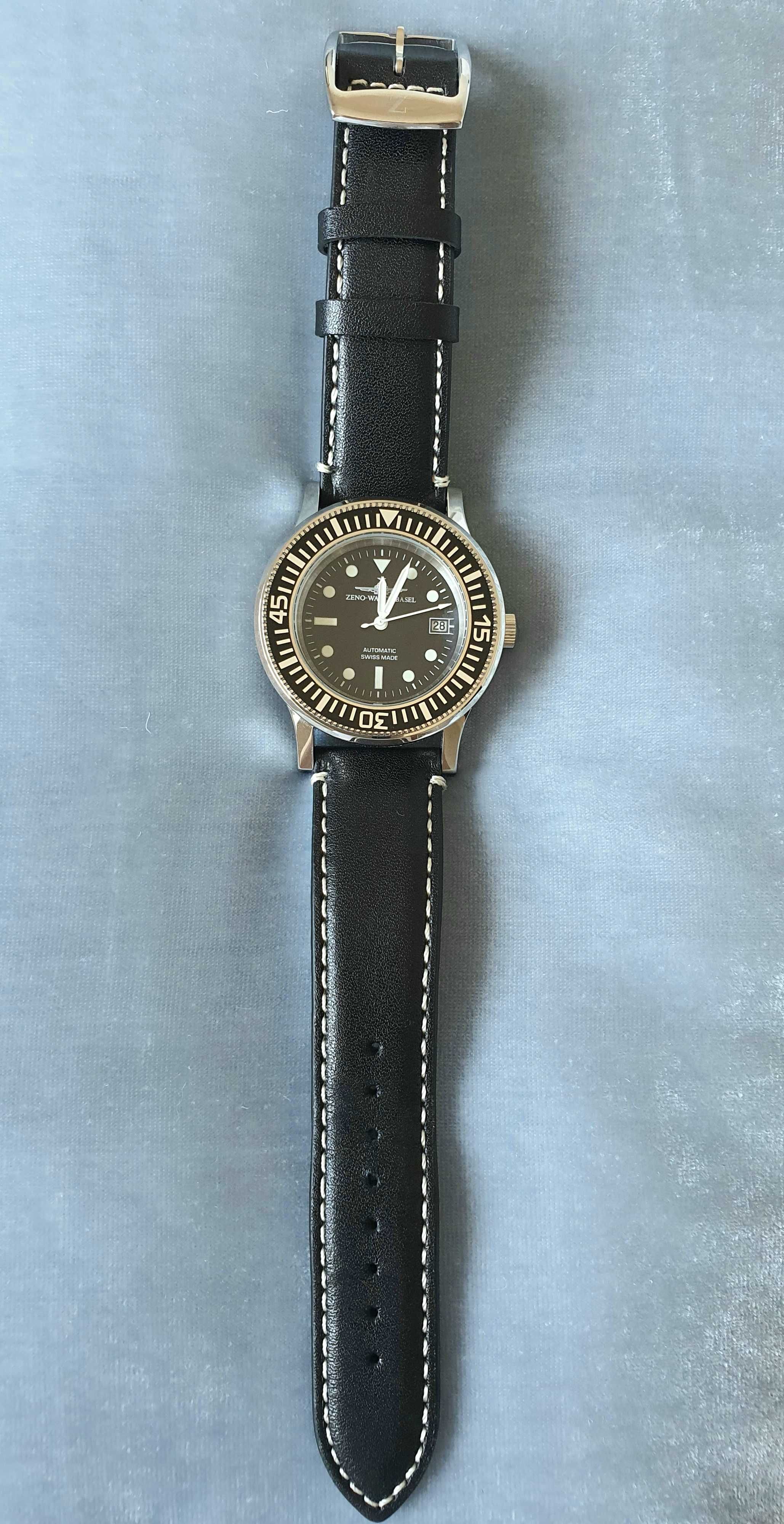 Relógio Zeno Watch Basel, edição limitada, automático