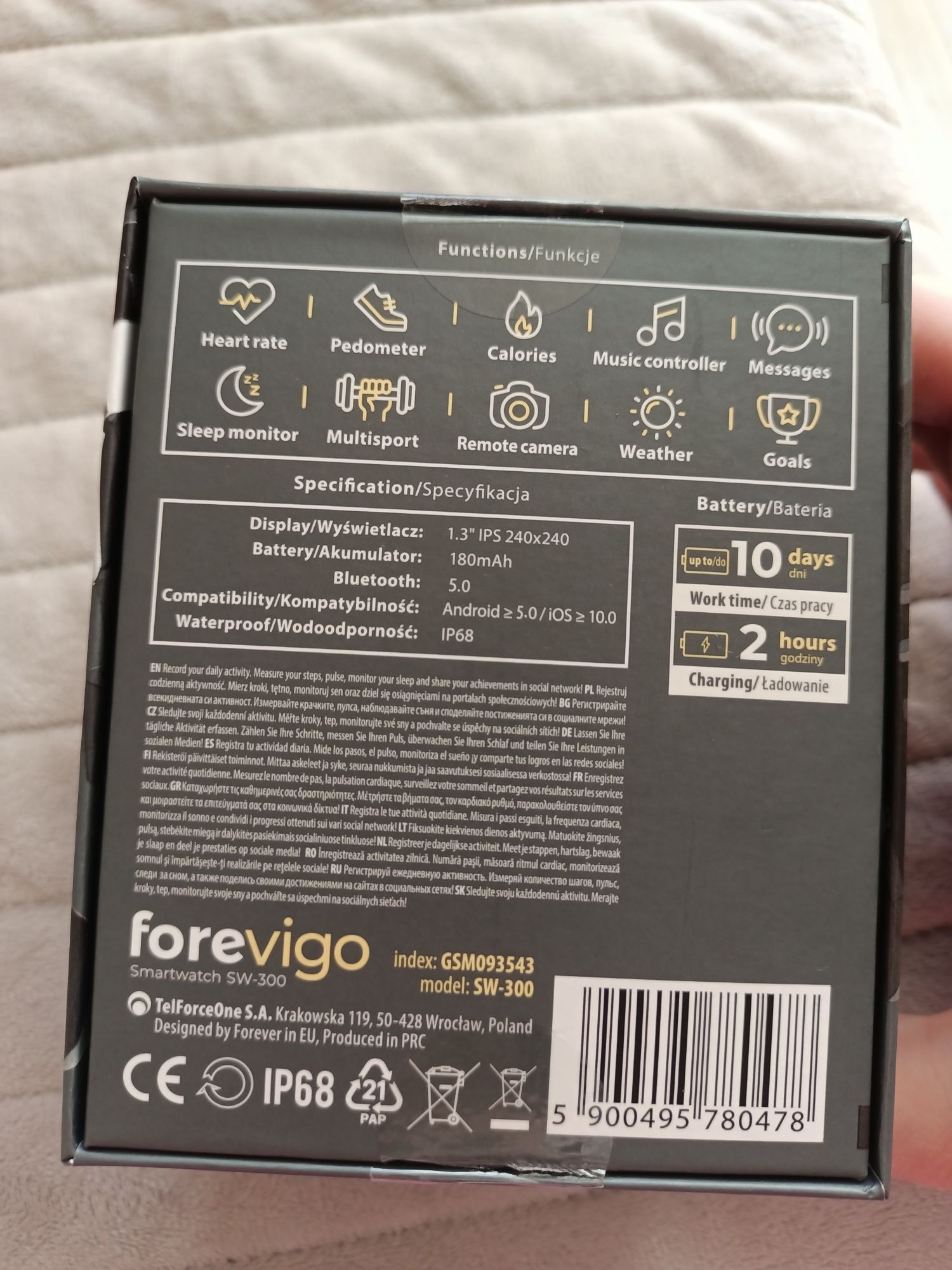 Smartwatch Forevigo