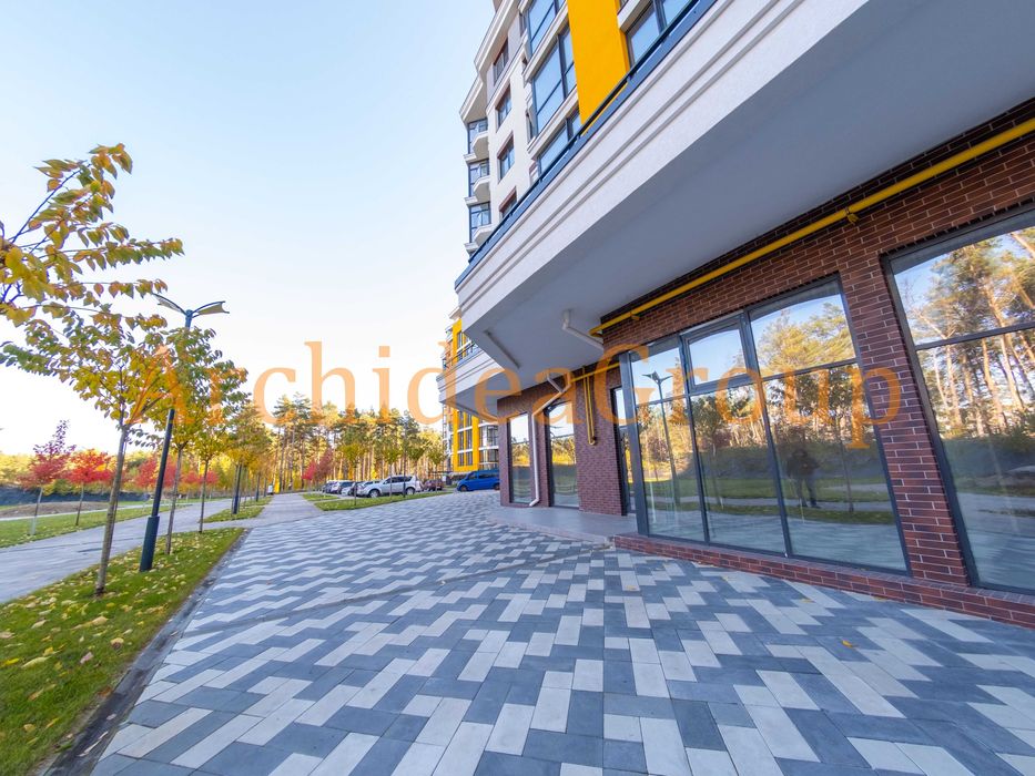 ЖК «На Прорізній» фасад комерційного приміщення  73 м2, Буча