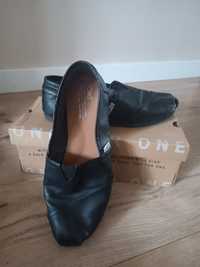 Toms Classic Faux Black Leather, 26cm, Rozmiar 40, TOMS W9