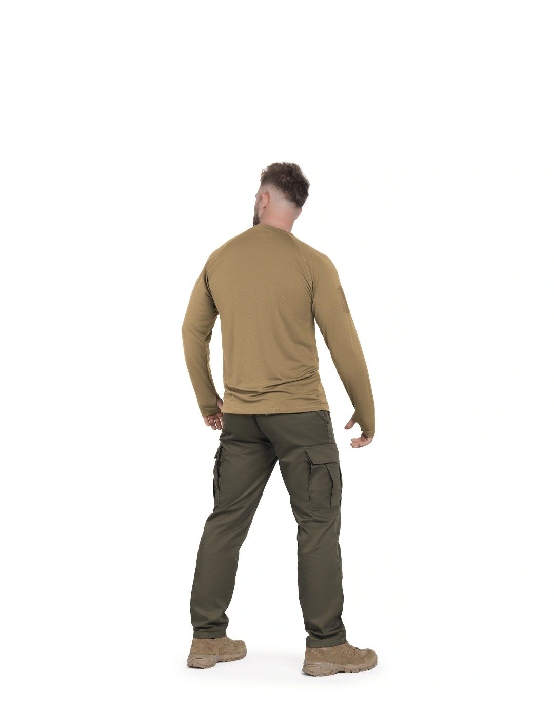 Термоактивна футболка Mil-Tec Tactical Long Sleeve - Coyote