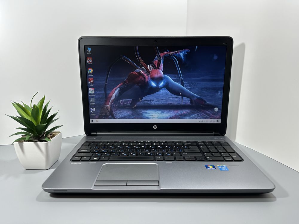 МЕТАЛЕВИЙ Ноутбук HP ProBook 15,6 i5, 8/256 потужний,готовий до роботи