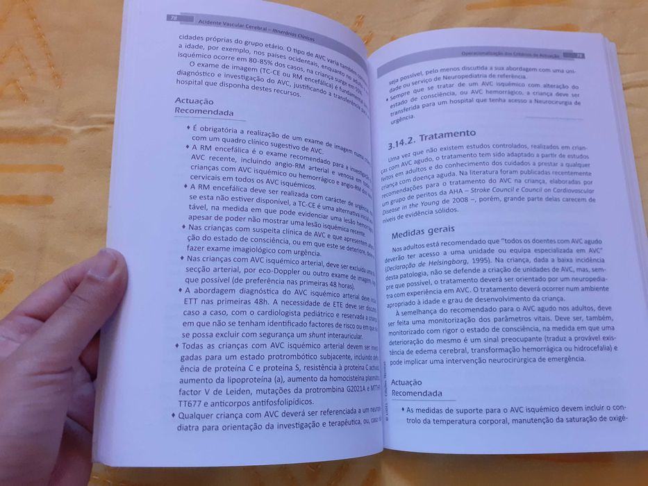 Livro "Acidente Vascular Cerebral Itinerários Clínicos"