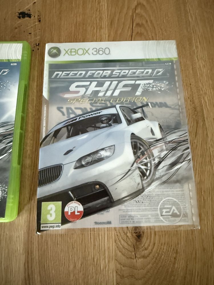 Xbox 360 NFS Need For Speed Shift Opona Plakat Special Edition!