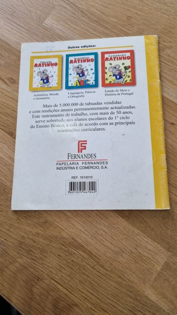 Tabuada do ratinho