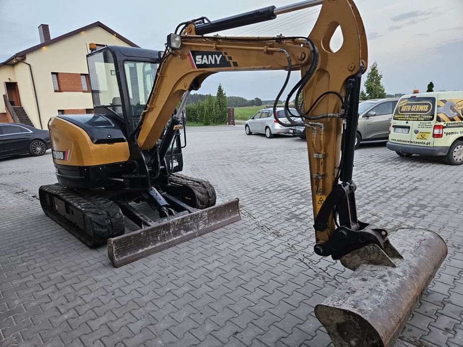 Minikoparka SANY SY50U koparka gąsiennicowa Promocja !!!