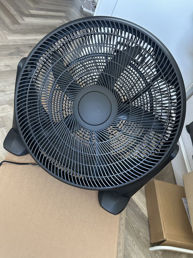 WENTYLATOR Podłogowy 50 CM czarny