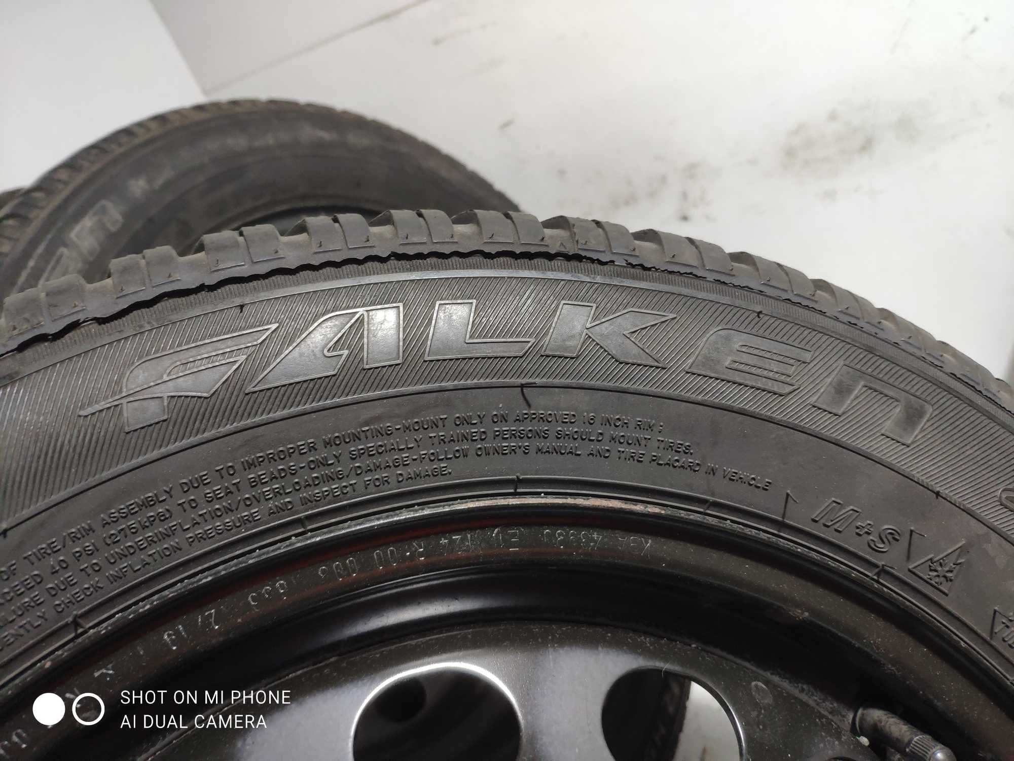 Koła opony felgi 205/55R16 VW 5x112 16 stalowe komplet 4szt zimowe 4s