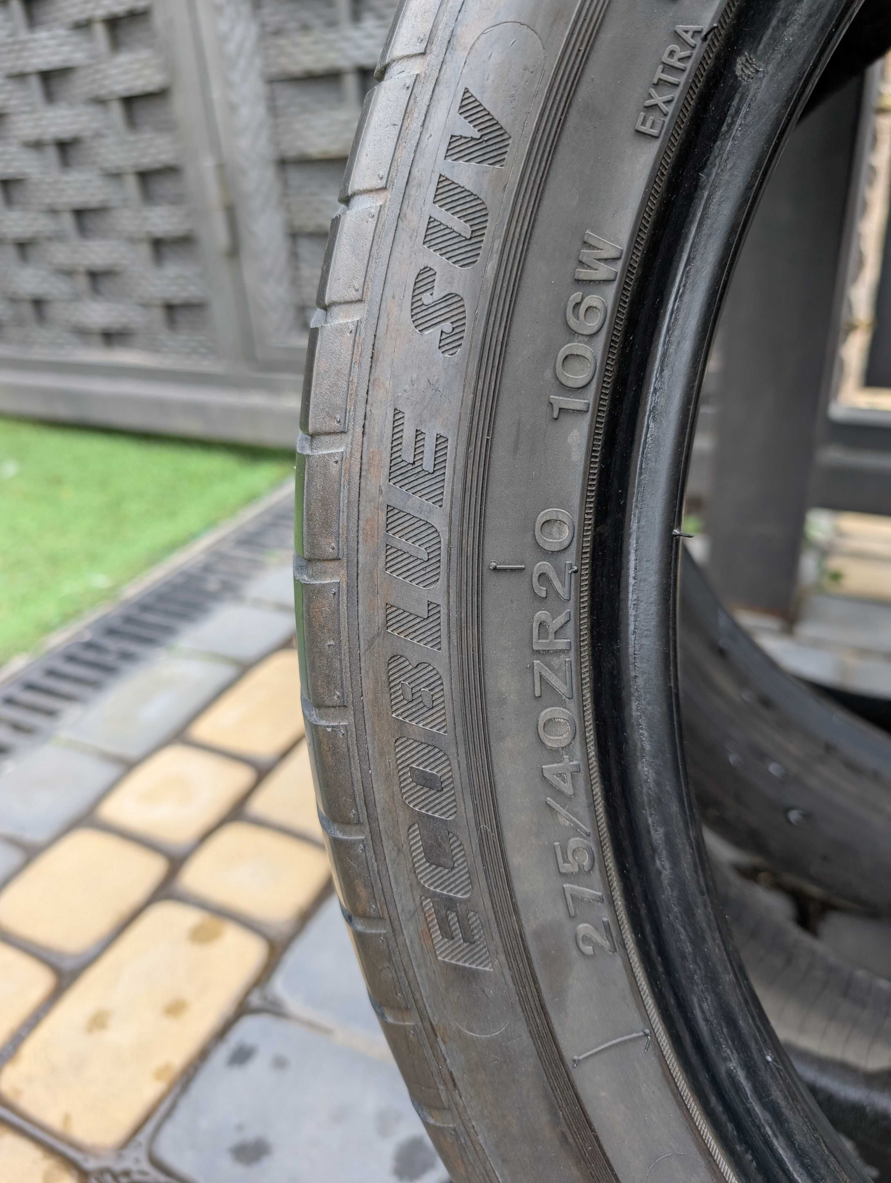 Шини літні Superia Ecoblue Suv 275/40 R20 5.3mm колеса резина гума бу
