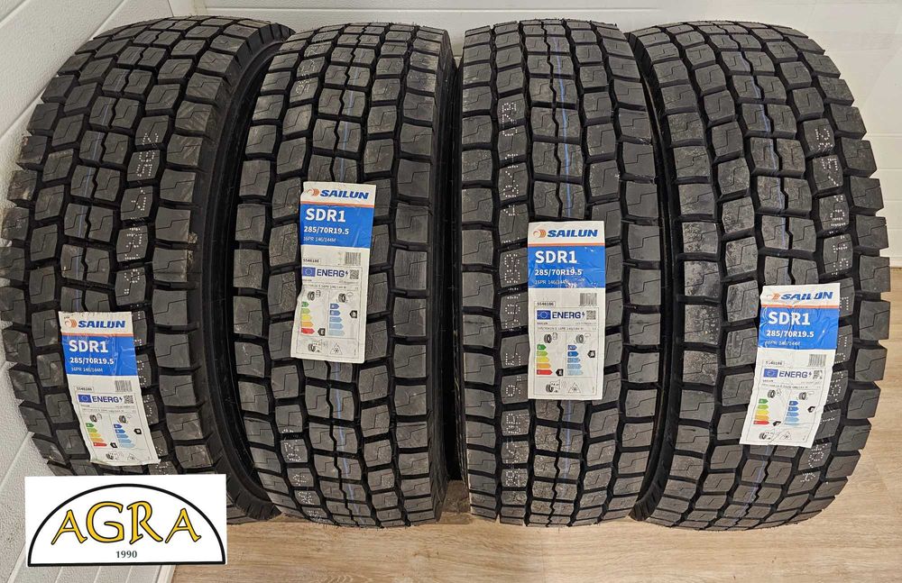 285/70R19.5 (850netto) SAILUN  SDR1 opona napęd opony napędowe MOCNE
