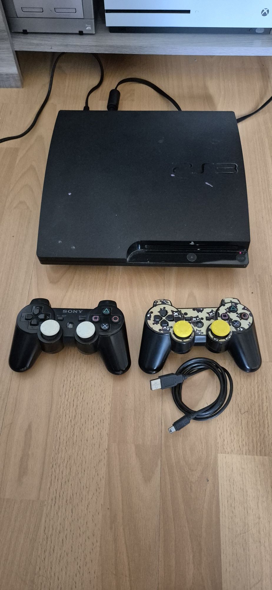 PS3 Slim Hackeada 465 GB Atençao ler Descrição