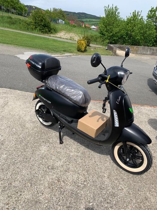Skuter elektryczny E-Castor do 45 km/h z baterią homologacja EU L1E-B