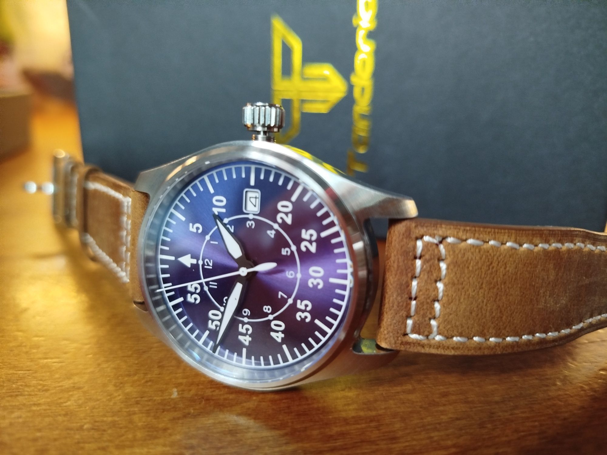 Pilot Tandorio NH35a sapphire 39mm 200m