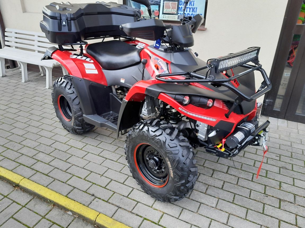 Linhai 300 4x4 salon pl jak nowy rejestracja doposazony mxu