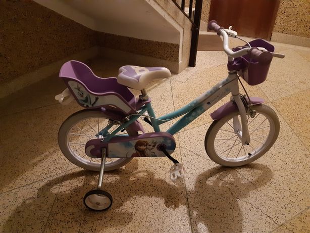 Bicicleta criança Frozen