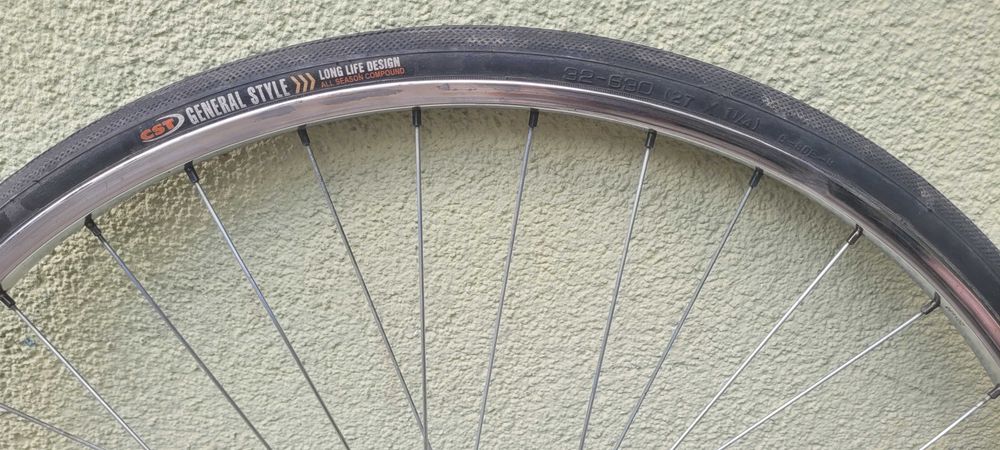 Koło rowerowe tylne z PRL 27" Wagant, Mistral, Laura