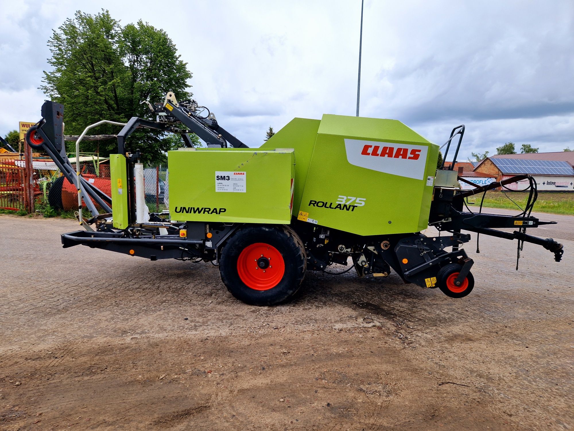 Claas Rollant 375 uniwrap prasoowijarka bardzo dobry stan  krone Brutt