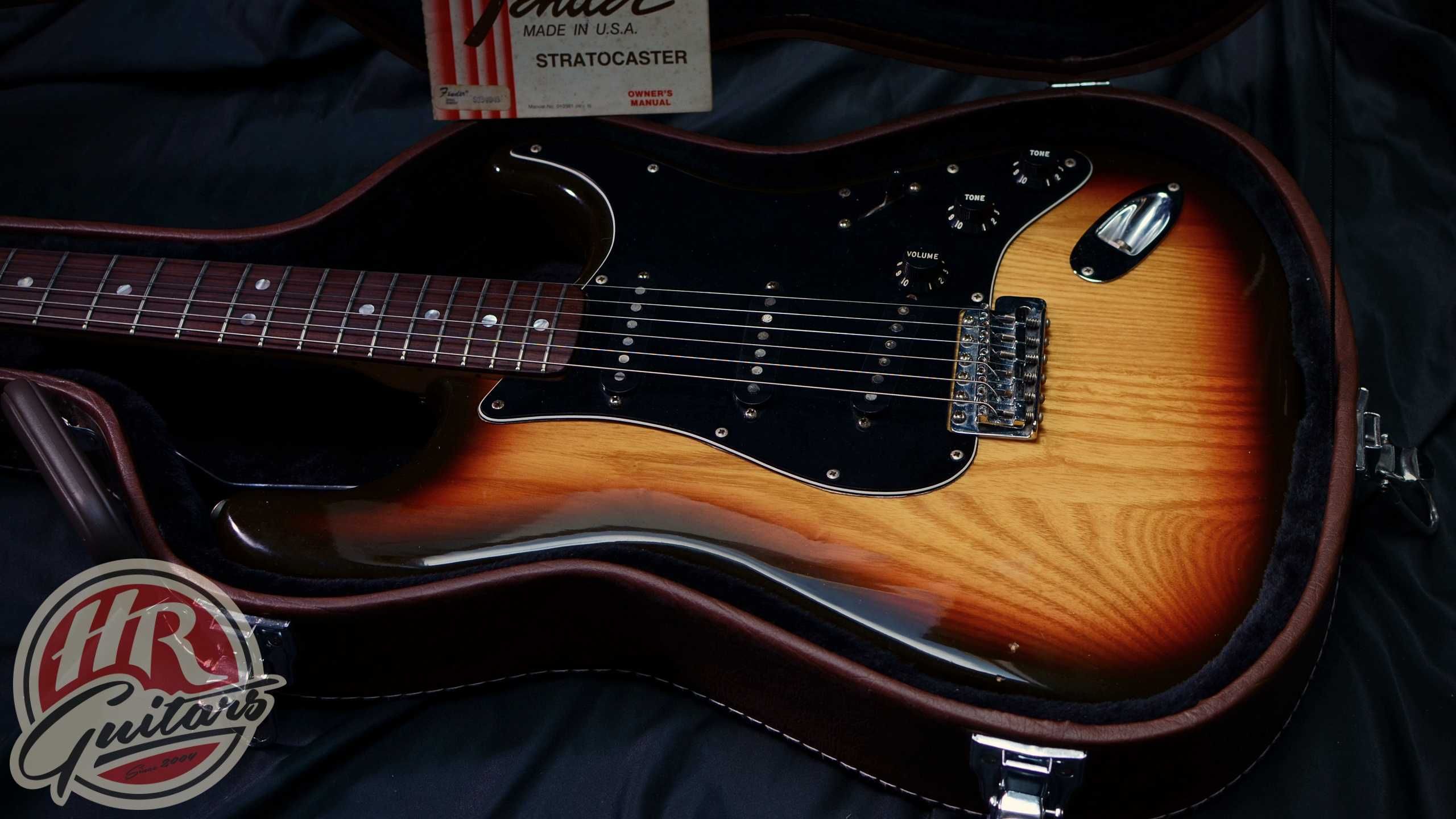 FENDER STRATOCASTER, 1979 rok, USA, gitara elektryczna