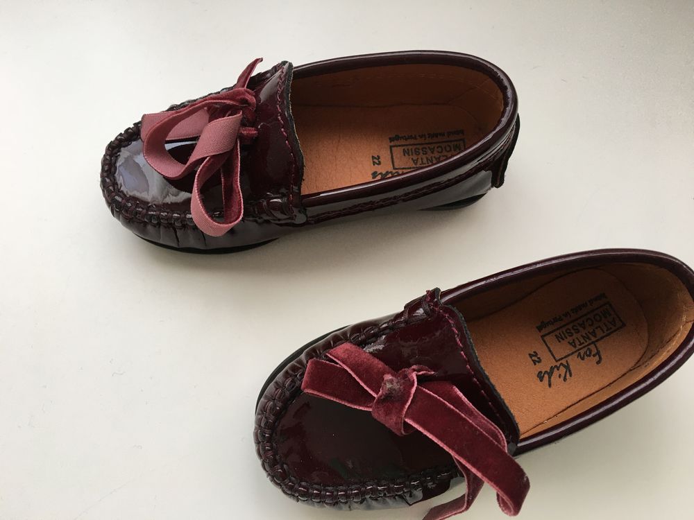 Sapato/Mocassim verniz Atlanta Novos (22) Bordeaux