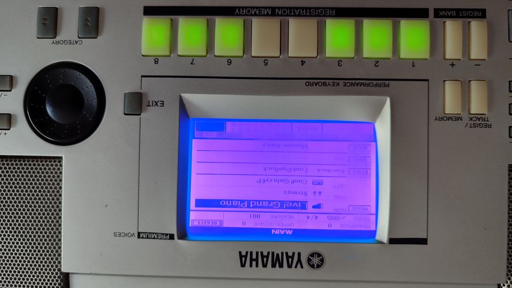 Teclado yamaha psr s 500 todo funcional