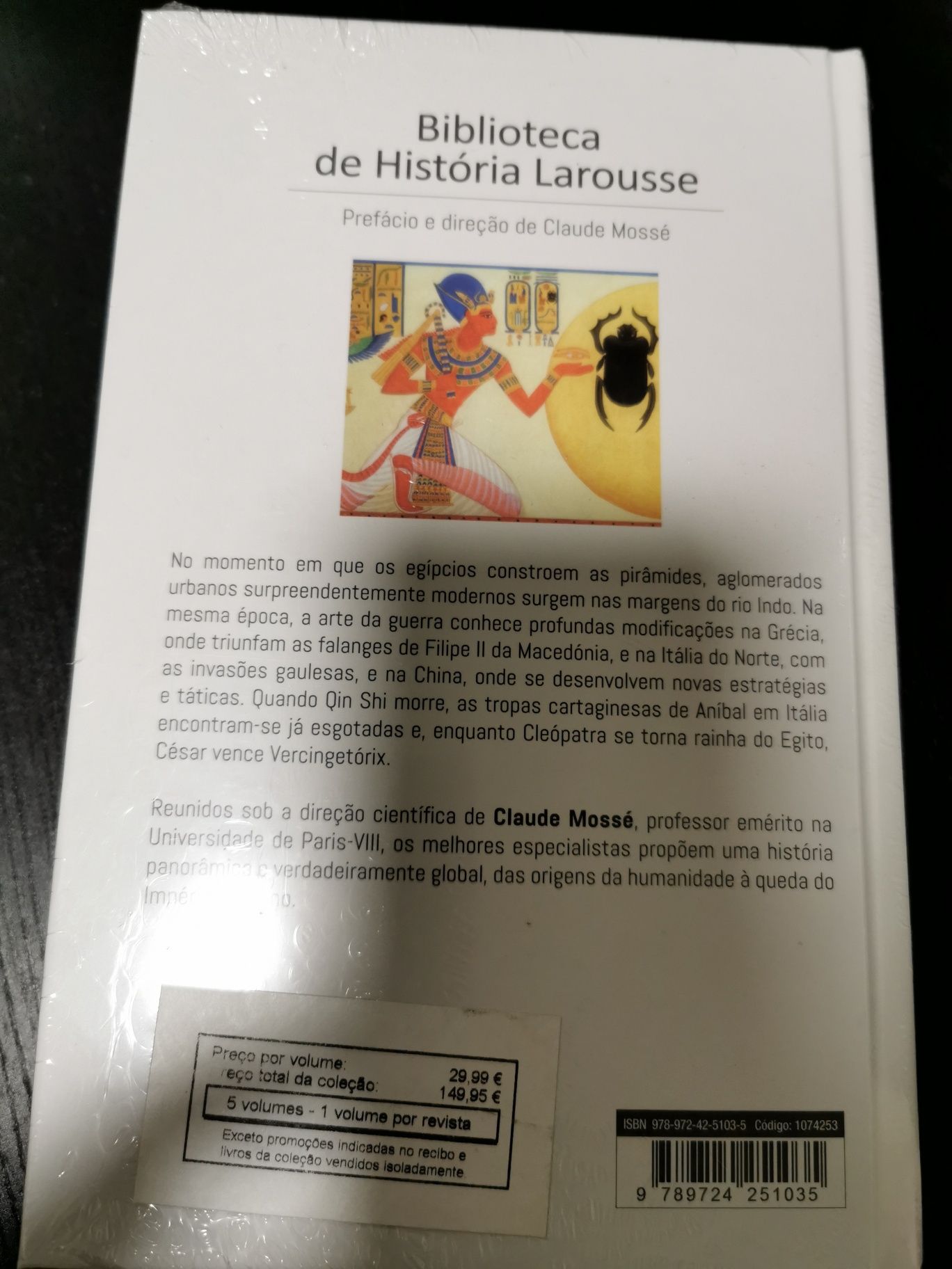 Livro história larousse, história do mundo antigo