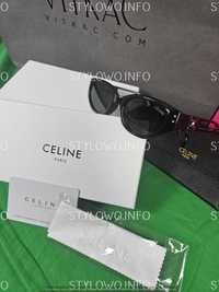 Okulary przeciwsłoneczne zestaw komplet unisex Celine Premium