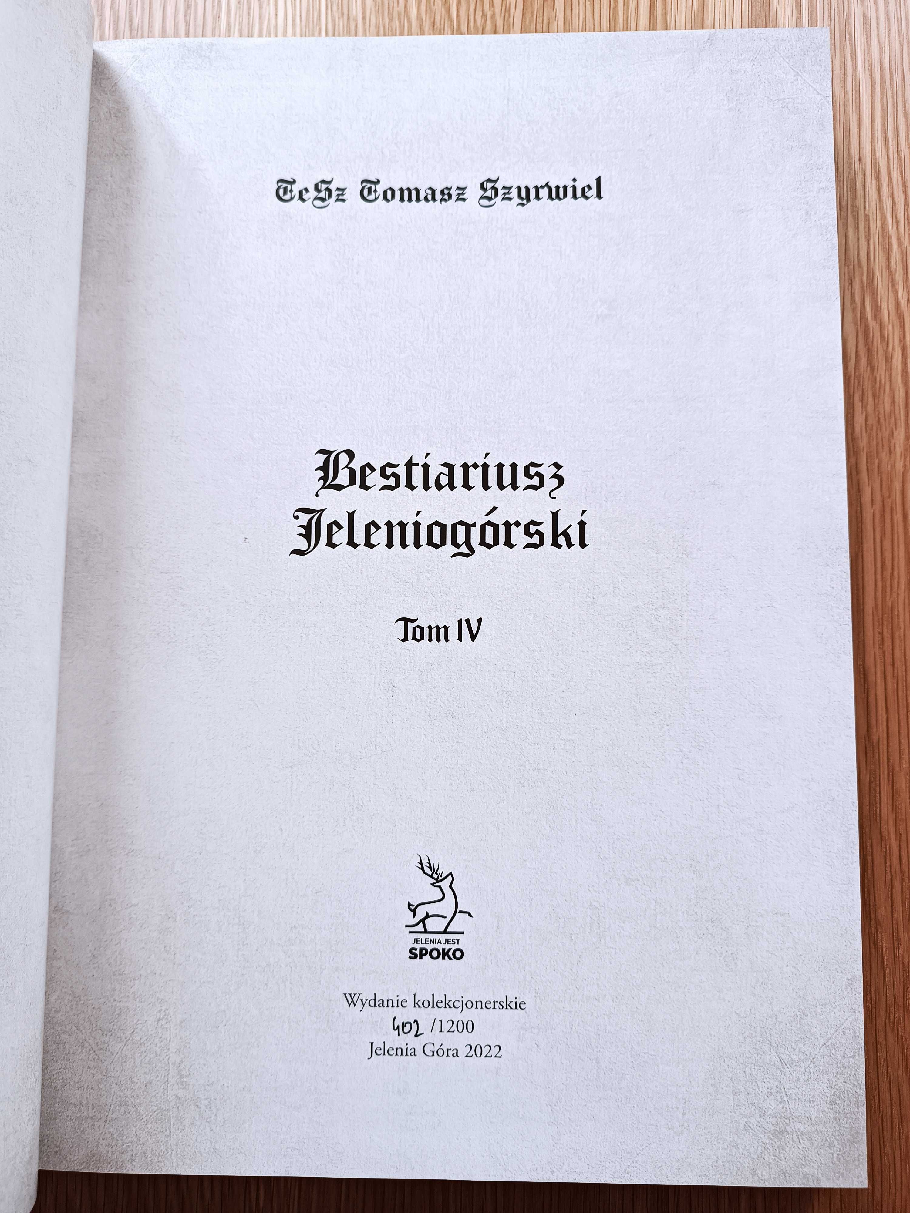 Bestiariusz Jeleniogórski - WSZYSTKIE wydania kolekcjonerskie