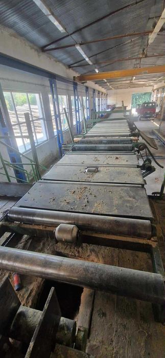 Trak taśmowy z podajnikami - sprawny