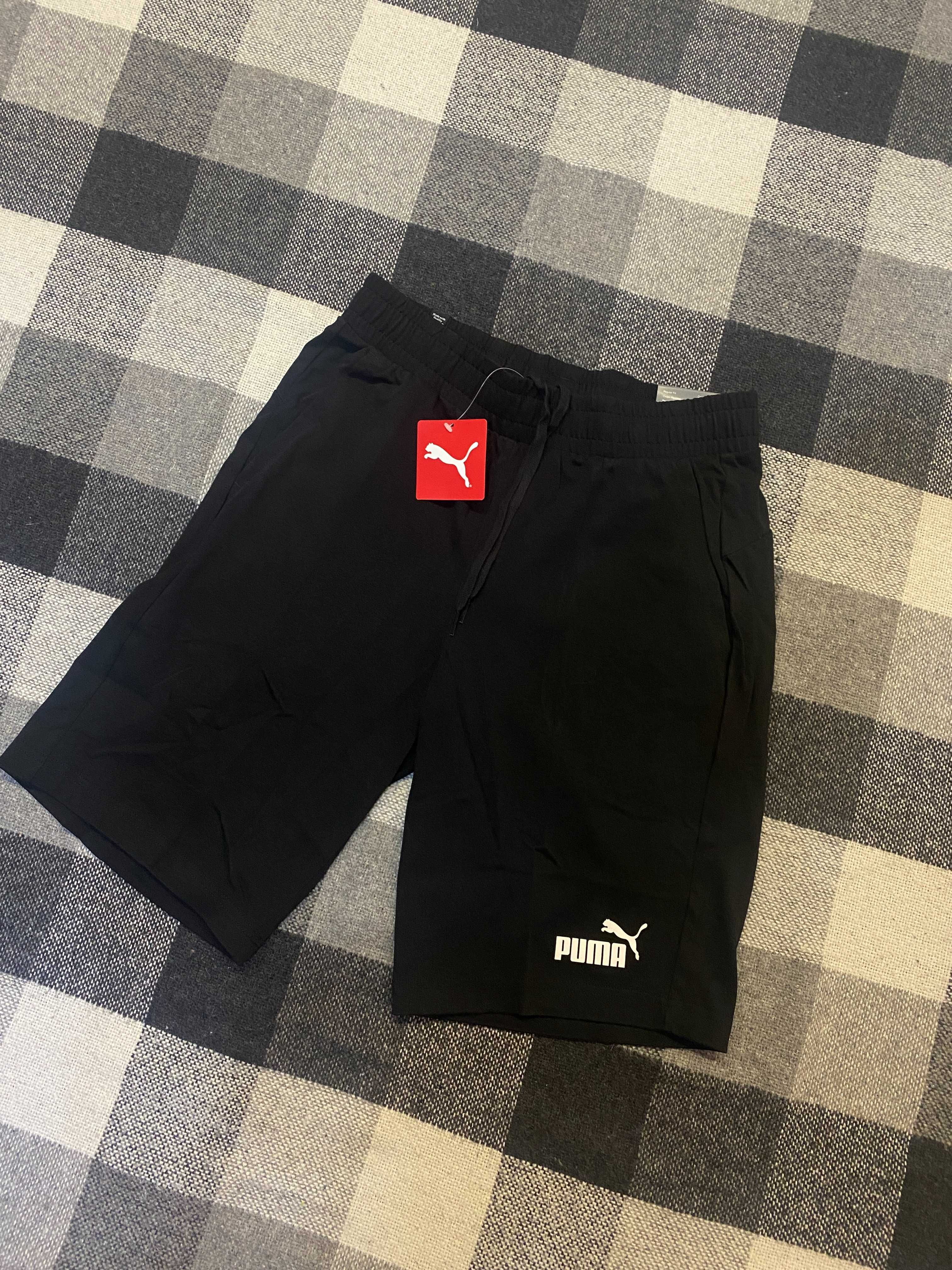 Чоловічі Чорні Шорти Puma essentials men's shorts нові оригінал США