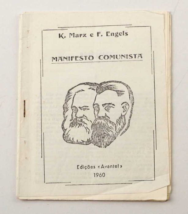 Manifesto Comunista K. Marx e F. Engels Edições Avante 1960