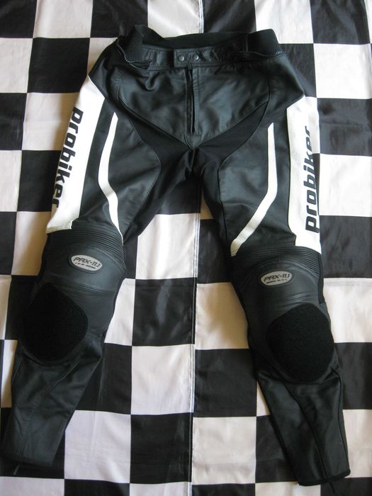 Spodnie motocyklowe skórzane PROBIKER PRX-11 rozm.54