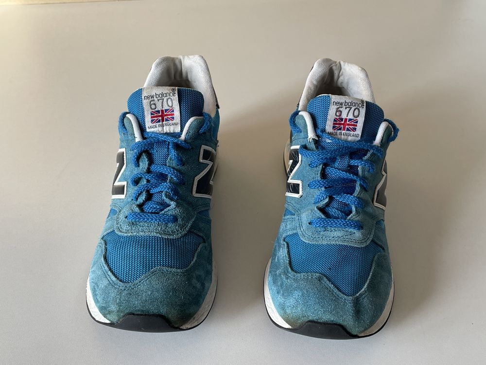 New Balance 670 England замшеві кросівки р. 44 оригінал