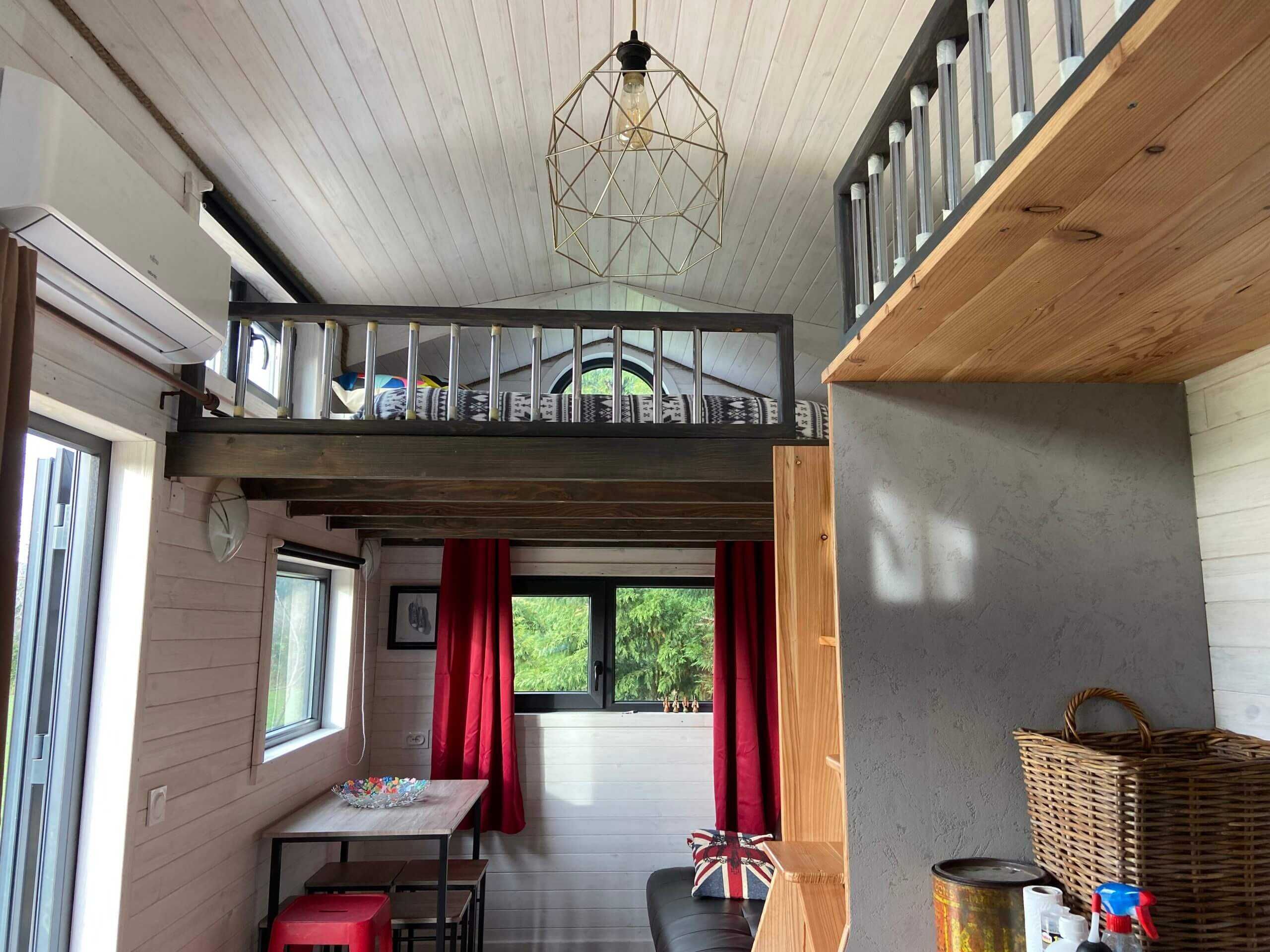 Модульний будинок, мобільний будинок, будинок на колесах, tiny house.