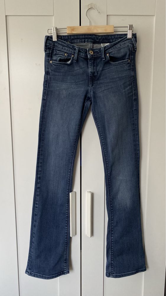 H&M spodnie jeansowe 28/32 skinny bootcut