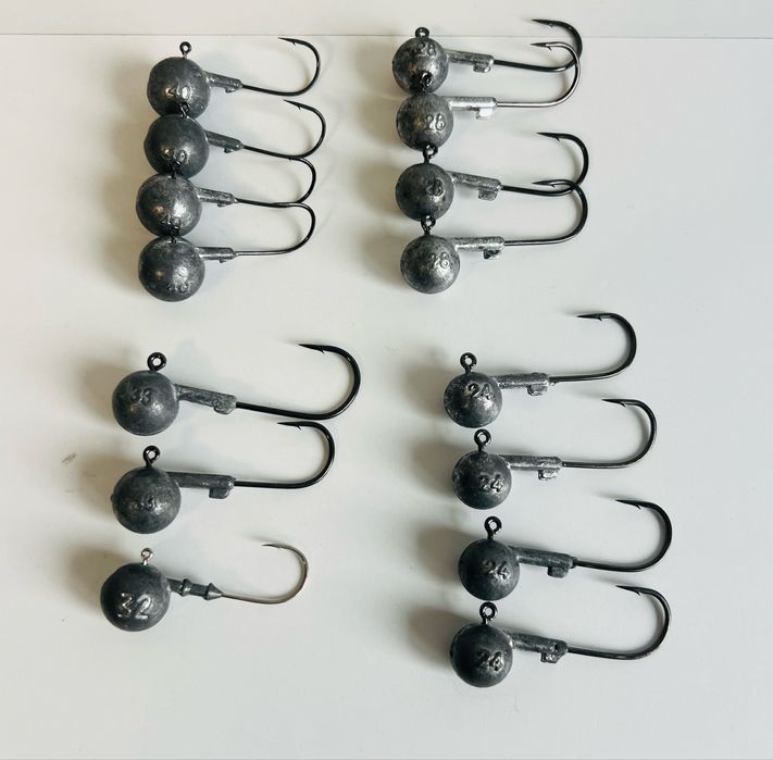 Джиг-головки 40,33,32,28,24г