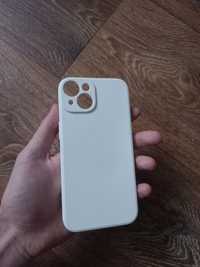 НОВЫЙ чехол Iphone 14 айфон силиконовый молочного цвета