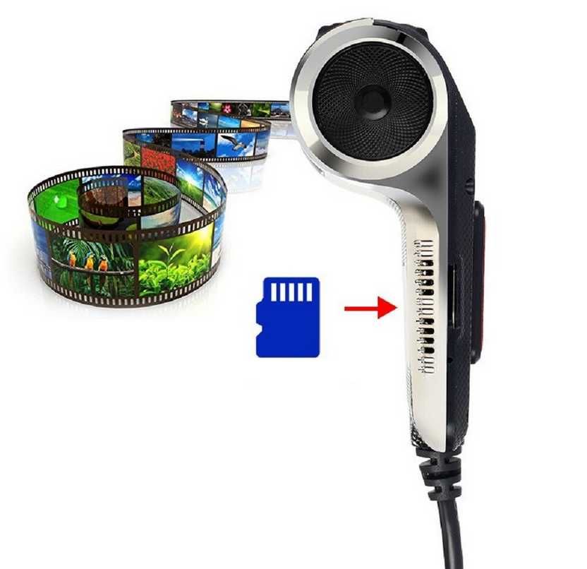 Wideorejestrator kamera Android FULL HD DVR ADAS + karta SD 64GB