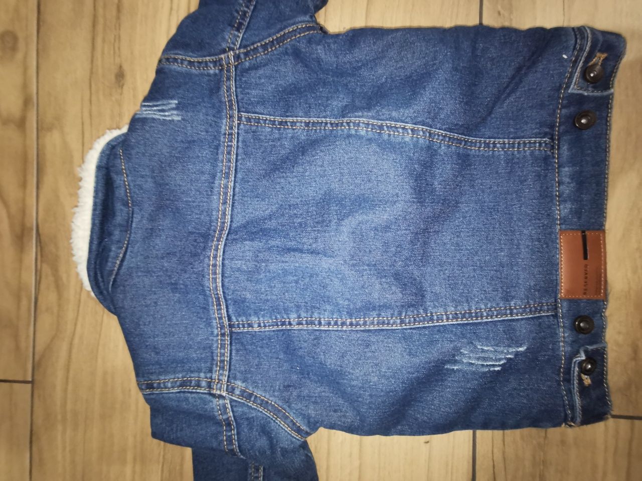 Kurtka jeansowa 86 stan idealny