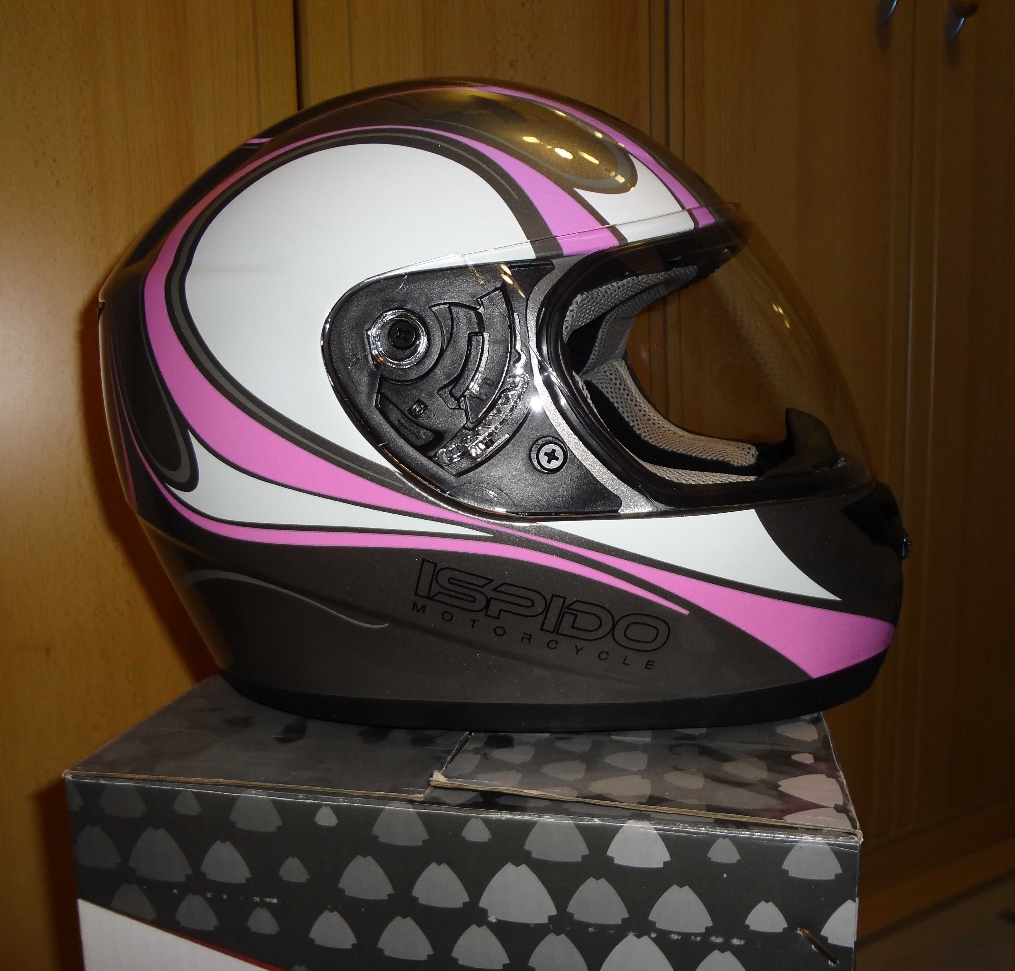 Kask motocyklowy Ispido Pulse rozmiar M=58cm
