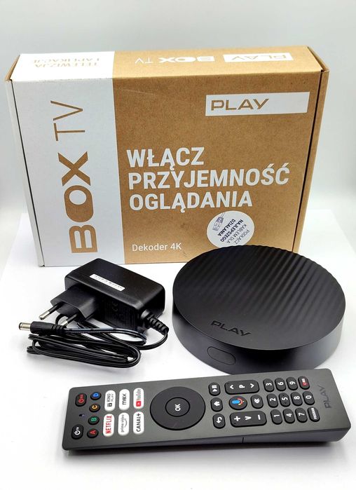 Nowy Dekoder Play Box TV DV8990-T2/C Nieużywany