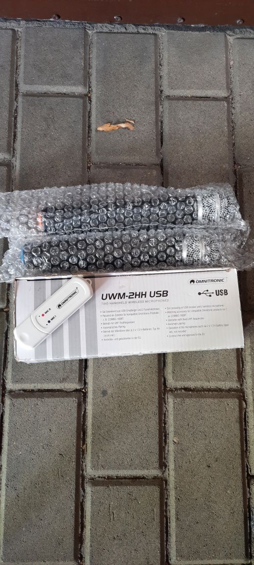 Mikrofon Omnitronic UWM-2HH USB