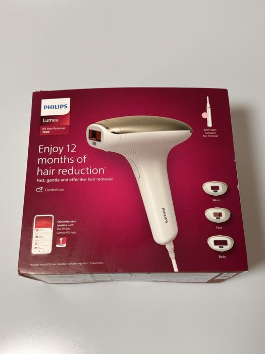 Depilator Philips Lumea Advanced 7000 BRI923 3 nasadki + Trymer