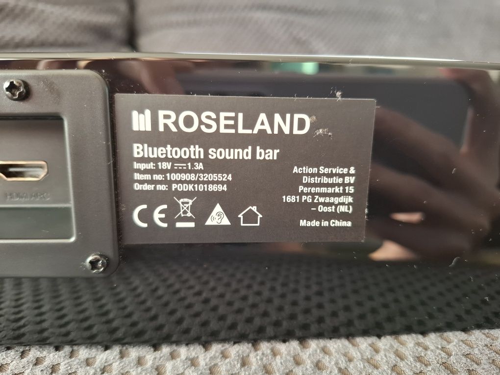 Nowy Soundbar stereo 2.0 RS-910, Bluetooth