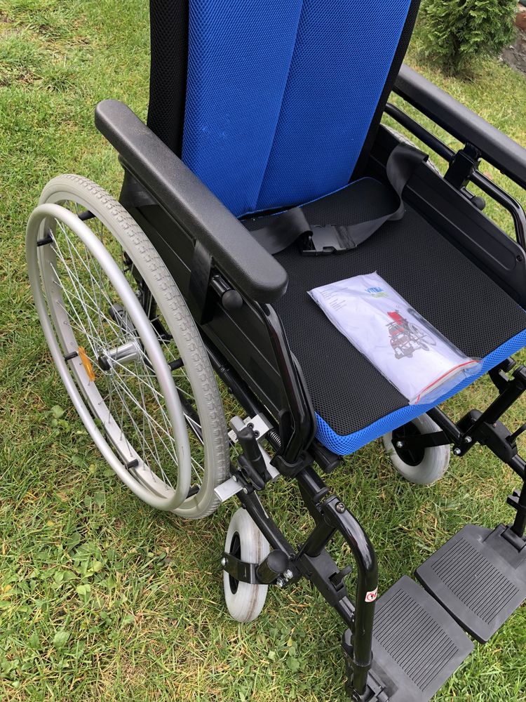 Wózek inwalidzki firmy vitea care wersja premium nowy
