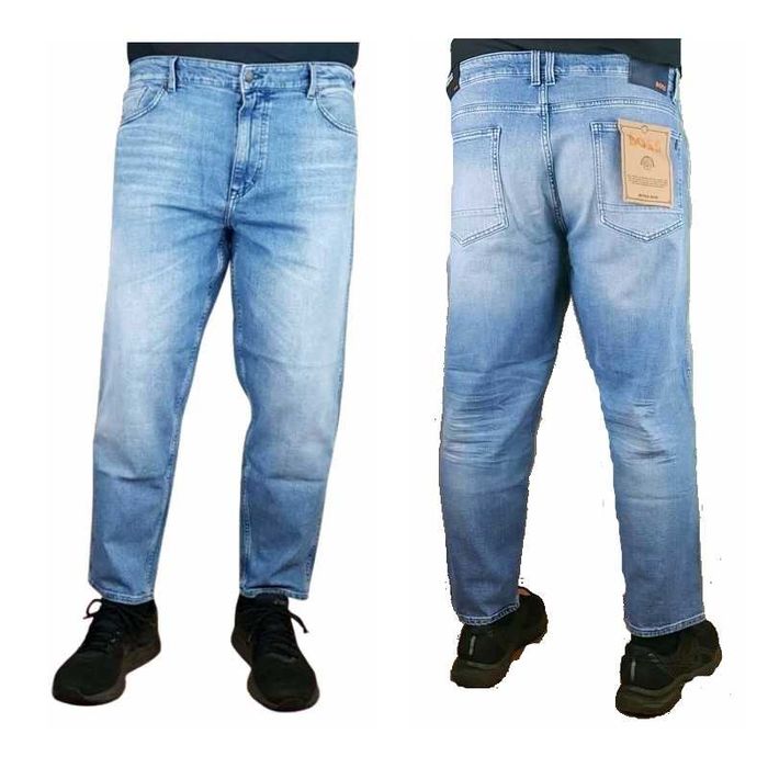 Męskie jeansy Hugo Boss - Tatum Tapered Cropped nowe oryg. - W31/L32