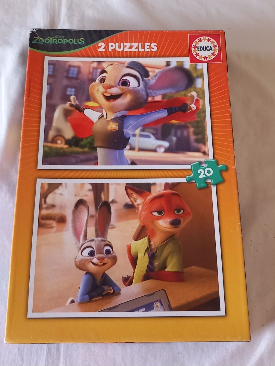 Jogo 2 puzzles 5€