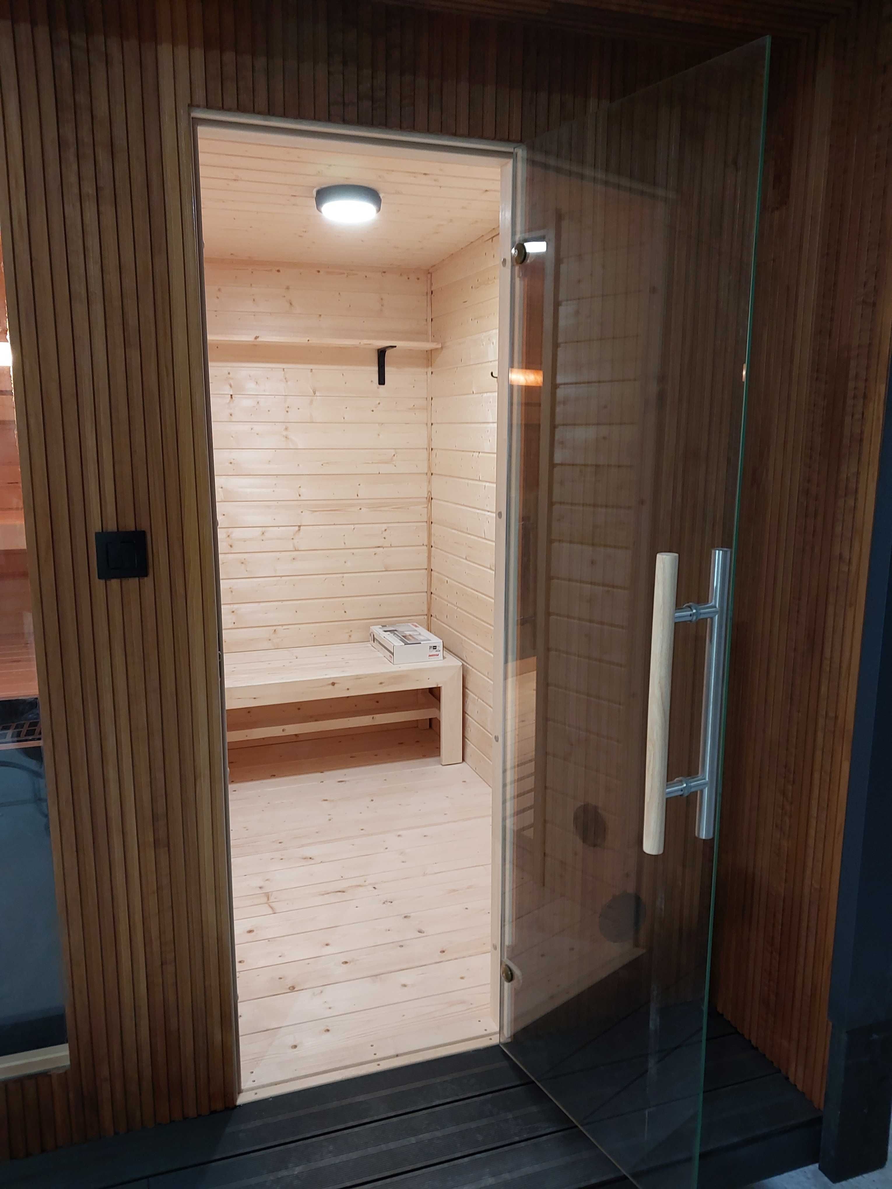 Sauna Zewnętrzna ARKAYA Thermo - 3,6 m x 2,4 m z przedsionkiem