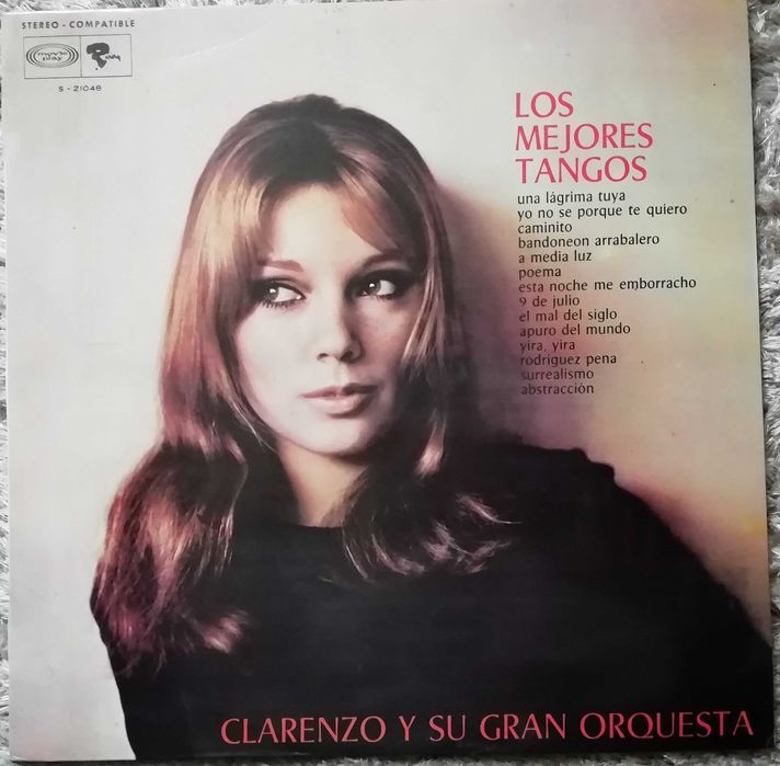 Vinil - Clarenzo Y Su Gran Orquesta – Los Mejores Tangos (1968)